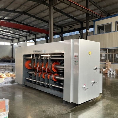 Máquina de fecho rotativo corrugada de controlo elétrico durável para grandes dimensões