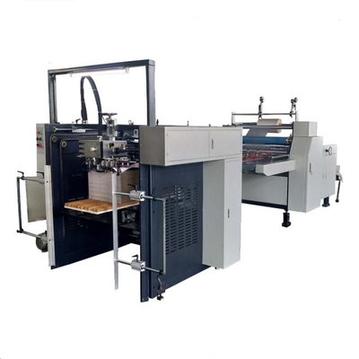 Largura máxima 1200 mm Máquina laminadora automática de flauta para comprimento ilimitado de laminação