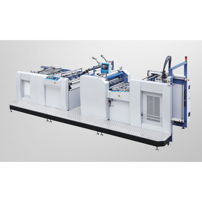 Máquina de revestimento de laminador de flauta semiautomático de cartão ondulado PLC