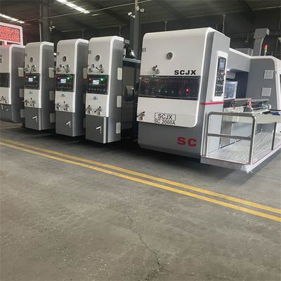 Impressão precisa caixa rotativa máquina de fabricação tratamento da superfície do cilindro totalmente automático