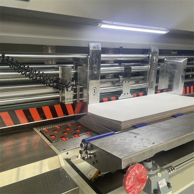 Máquina de Impressão de Caixa Flexo Corrugada de Alta Velocidade