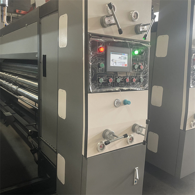 Gluer de Folha Flexo com Anvil Slotter Computarizado para Treinamento de Fabricação de Cartão