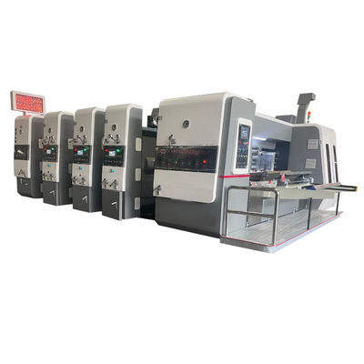 Máquina de Impressão de Caixa Flexo Corrugada de Alta Velocidade