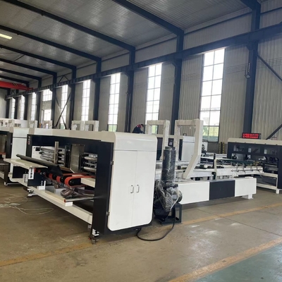 Tamanho Jumbo Corretor corrugado Automático Folder Gluer Machine Todo o computador ajustar
