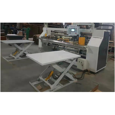 Modelo 4600 Máquina de colagem de cartão dobrado servo corrugado de dupla peça tipo 6