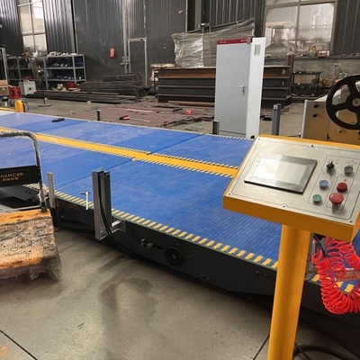Linha de produção de cartão ondulado de cintos transportadores modulares PP PE POM azul