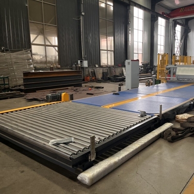 Modular Cinturão transportador para cartão ondulado linha de produção correndo sem problemas