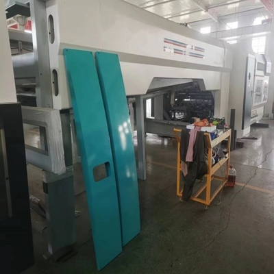 Linha de produção de cartão de impressão Flexo Folding Glueing Machine Precise And neat Stacking