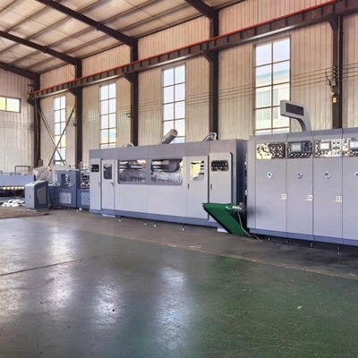 FFG Flexo Printing Folding Gluer Case Making Machine Sistema de controlo CNC