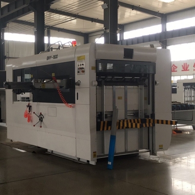 980 mm Máquina semiautomática de corte a moagem de caixa Equipamento de corte a moagem com controlo PLC