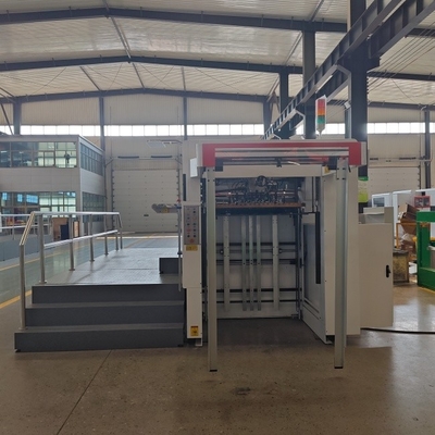 14.5-15.5T Caixa de cartão corrugada controlada por PLC Corte de 980 mm