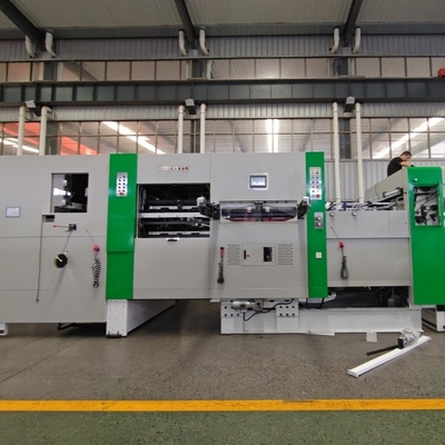 Máquina de corte de matriz de 1300/1500 mm com função de esmagamento e corte de matriz plana prensada