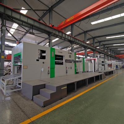 Máquina de corte a moagem plana de 11 kW para produção de 4500 folhas por hora