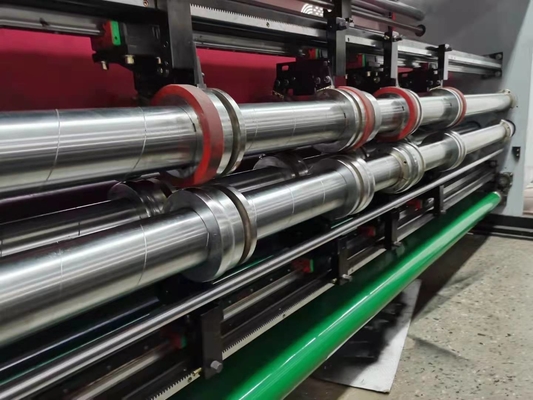 Equipamento de fabricação da caixa de cartão ondulado da cor do OEM 5 que faz a planta