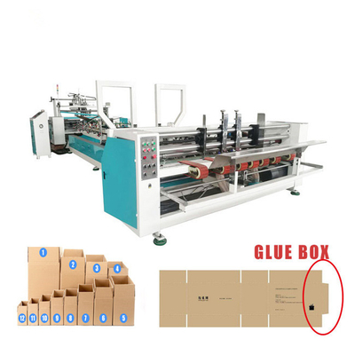 GERUN Linha de Produção de Máquina de Gluer de Folha de Cartão Corrugado