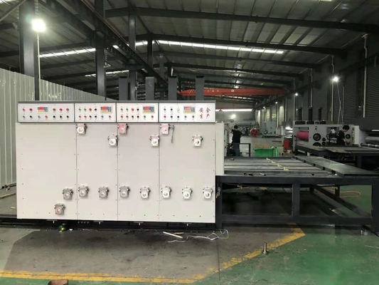 Alimentador ondulado Flexographic da corrente da máquina de impressão de Flexo da caixa de 50HZ Digitas