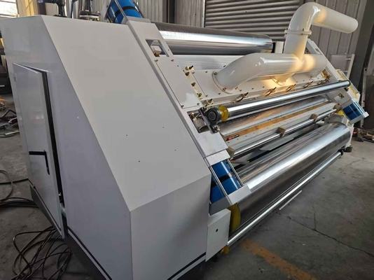 Máquina de fabricação de cartão corrugado de caixa de cartão máquina de face única