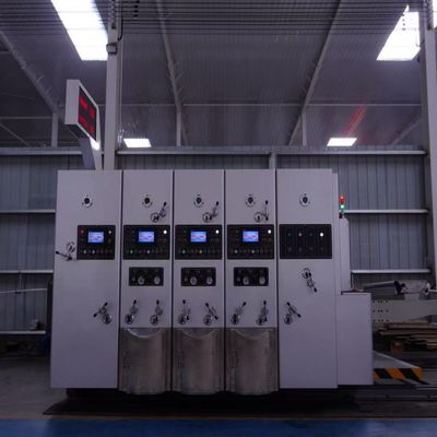 Máquina Automática Flexo de Impressão, Corte e Vinco 2800 para Caixas de Cartão