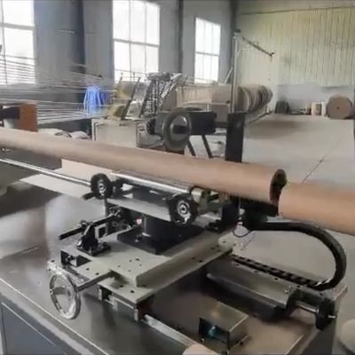 TZ200-4 Máquina de corte de tubos de papel de faca única CNC de quatro cabeças
