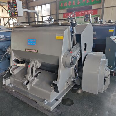 Motor Hengshui Corrugated Cardboard Die Cutter Equipado com Chint Appliance Garantindo Desempenho e Operação Durável