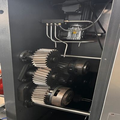 Máquina de impressão flexográfica de cartão ondulado de duplo fecho rotativo