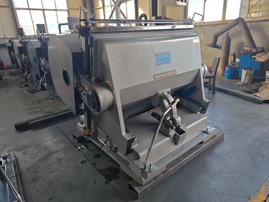 ML1500 Máquina de Corte e Vinco Semi-automática para Cartão Ondulado com Quatro Peças de Segurança e Freio de Embreagem com Placa de Sucção Elétrica 1500×1050 mm