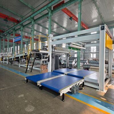 Linha de produção de cartão corrugado de placa de pressão de tipo flutuante, incluindo requisitos de temperatura de 160°C a 180°C e válvula de proporção de 2 peças
