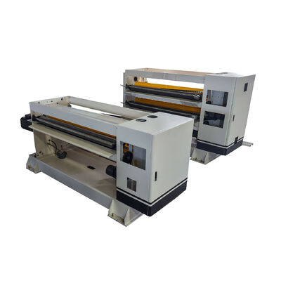 Servomotor de acionamento principal 22 KW Linha de produção de cartão ondulado de 3 camadas Velocidade de trabalho real 150mmin Saída estável