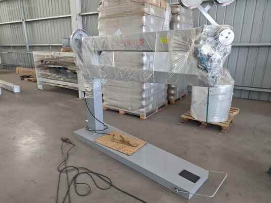 High Speed 250/min Manual Carton Stitcher com operação de rotação constante e 1800 mm de comprimento de braço para embalagem eficiente