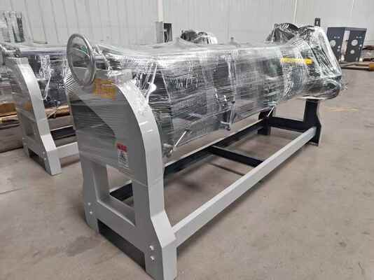 Máquina Ranhuradora Rotativa Corrugada de Alta Velocidade com 40 Peças/min, Tamanho de Corte de Canto 0-60x350 e Dimensão de 3.2x1.3x1.6m