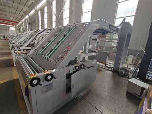 HL1600 Máquina Automática de Laminação de Flauta de Alta Velocidade 100pcs/min para Papelão Ondulado de 1600x1250mm