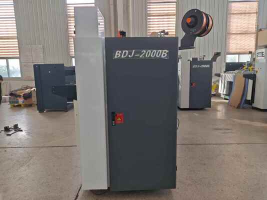 Double Servo Semi Automatic Carton Box Stitching Machine 600 Nails Per Minute Corrugated Box Stitcher