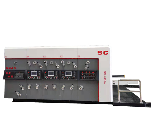 cortar da máquina de impressão de Flexo da cor de Flexo 4 da máquina 900x2000 imprimindo