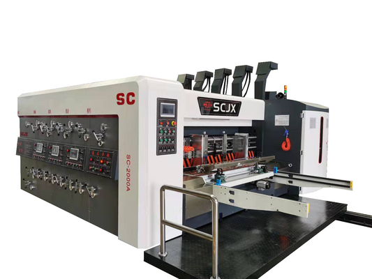 cortar da máquina de impressão de Flexo da cor de Flexo 4 da máquina 900x2000 imprimindo