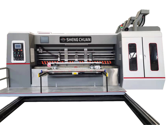 Borda de ataque que alimenta a impressora With Slotter de Flexo da cor do dobro de With Die Cutter da impressora de Flexo