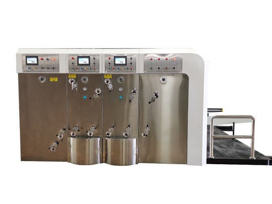 Máquina de impressão ondulada imprimindo automática de Flexo da caixa da máquina do cartão de 4 cores