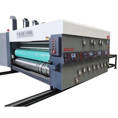 Impressora ondulada Slotter Machine da máquina de impressão da caixa de cartão da máquina de impressão da caixa