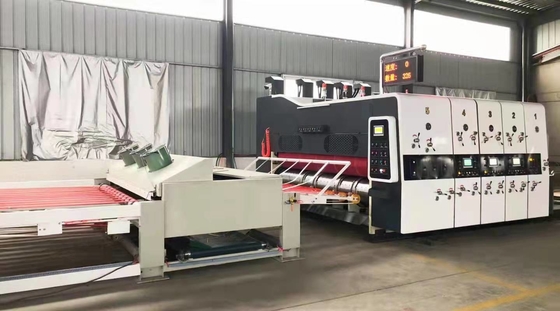 Máquina imprimindo automática de Flexo Digital da máquina da única caixa ondulada da cor