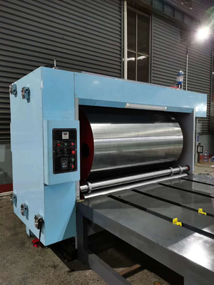 Máquina de impressão ondulada semi automática de Flexo da caixa de 2 cores para a caixa da caixa