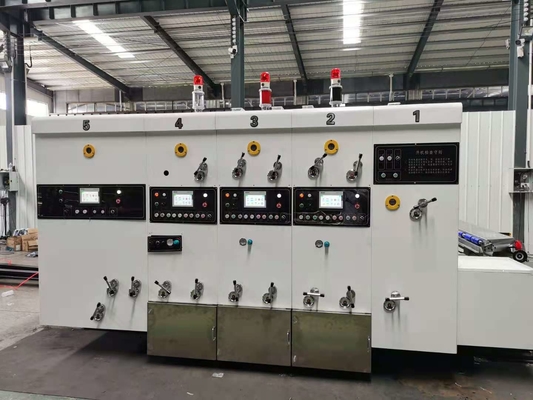 Máquina de Slotter Die Cutter da impressora de Flexo para caixas onduladas