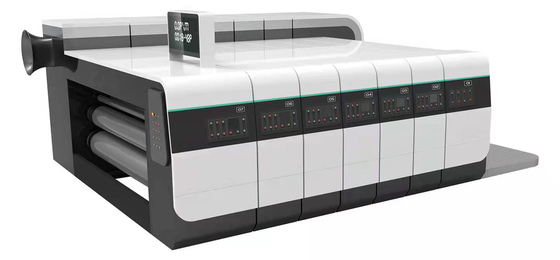 Máquina de impressão ondulada dinâmica de Flexo da caixa de Digitas para a cartonagem da pizza