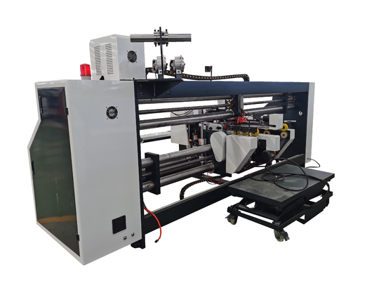 O dobro de costura da grande caixa ondulada semi automática do tamanho cobre pregar a máquina