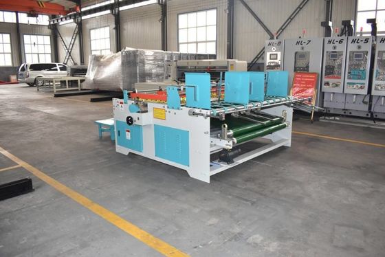 Máquina ondulada de Gluer do dobrador da caixa da caixa semi automática do ODM 220V