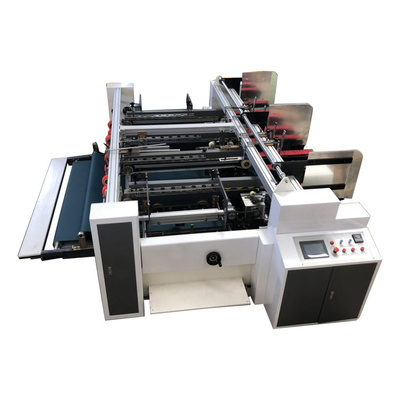 Máquina ondulada automática de Gluer do dobrador da caixa do CE para a colagem de dobramento da caixa de cartão