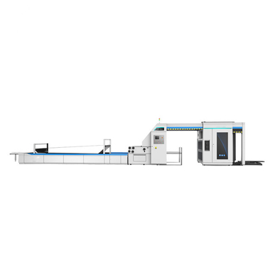 Máquina de laminação de flauta multicamada automática folha a folha de colagem 1600x1250mm