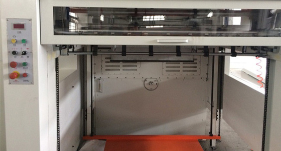 Máquina cortando da caixa ondulada giratória do leito do ODM Semiauto