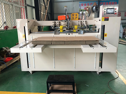 Da caixa automática servo da caixa do dobro de Mitsubishi máquina de costura para a cartonagem de papel