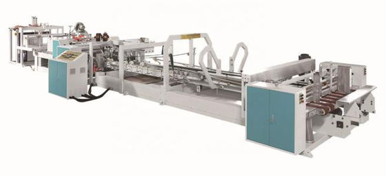 Máquina ondulada automática completa das caixas de OMRON para a cartonagem da caixa