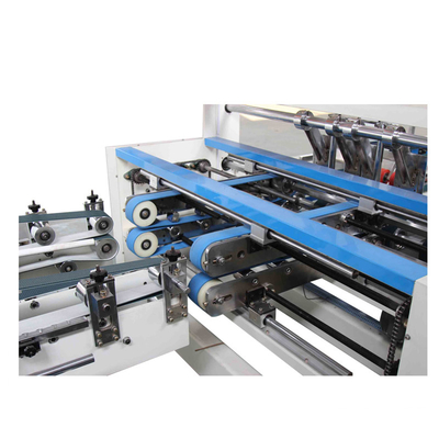 Máquina automática completa do rebitador de Gluer do dobrador do OEM para colagem ondulada da caixa