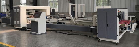 Máquina automática do rebitador de Gluer do dobrador para empacotamento ondulado